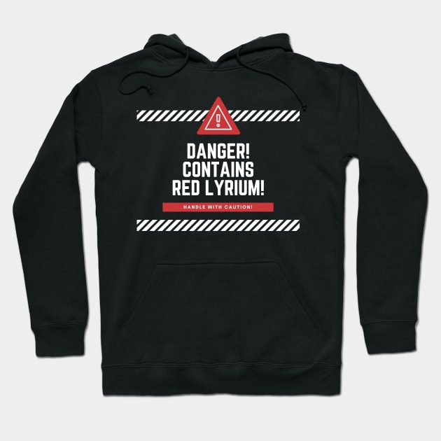 Danger! Contains Red Lyrium! Dragon Age 2 Hoodie by ballhard